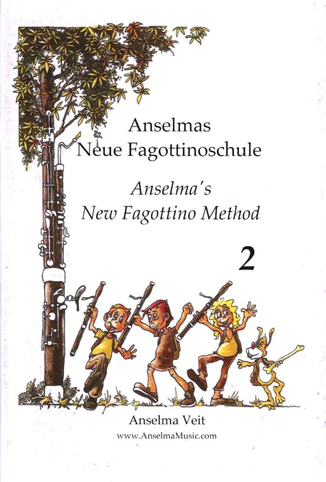 Anselmas Neue Fagottinoschule II - Anselma Veit - Partition