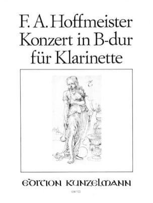 Konzert in B-Dur für Klarinette HOFFMEISTER Partition Clarinette