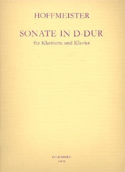 Sonate D-Dur - Klarinette Klavier HOFFMEISTER Partition Clarinette