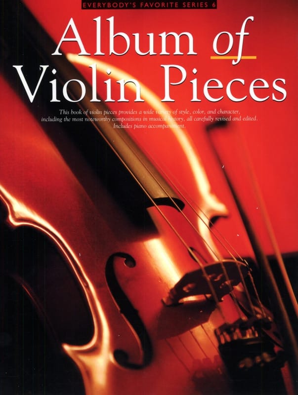 Album of Violon Pieces Partition Violon