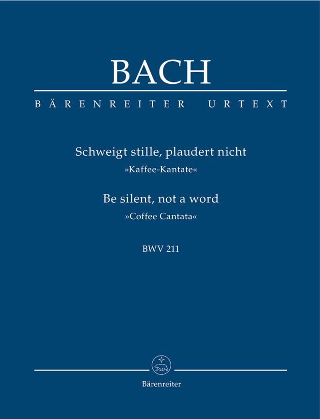 Cantate Du Café BWV 211 BACH Partition Petit format