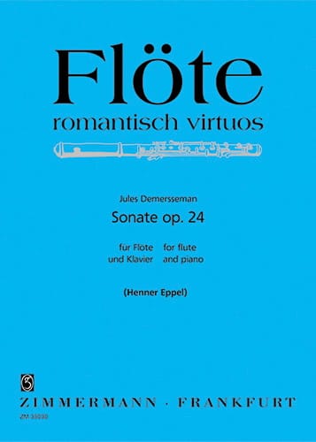 Sonate op. 24 - Flöte Klavier - Jules Demersseman - Partition