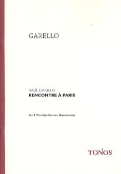 Rencontre à Paris - 8 cellos, bandonéon - Score - Raul Garello