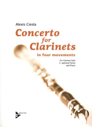 Concerto for Clarinets Alexis Ciesla Partition Clarinette