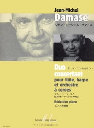 Duo concertant - Flûte, harpe et piano - Jean-Michel Damase