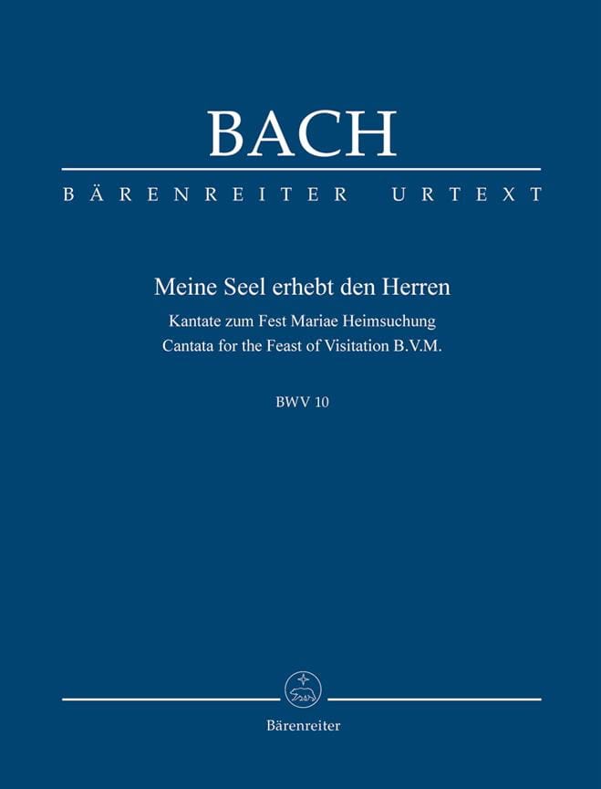 Cantate BWV 10 - Score BACH Partition Petit format