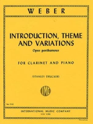 Introduction, thème et variations - op. posth - Carl Maria von Weber