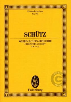 Weihnachts-Historie SCHUTZ Partition Petit format