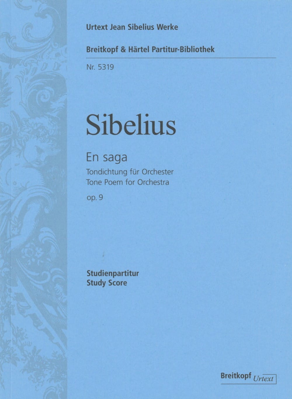 En Saga Op.9 SIBELIUS Partition Petit format