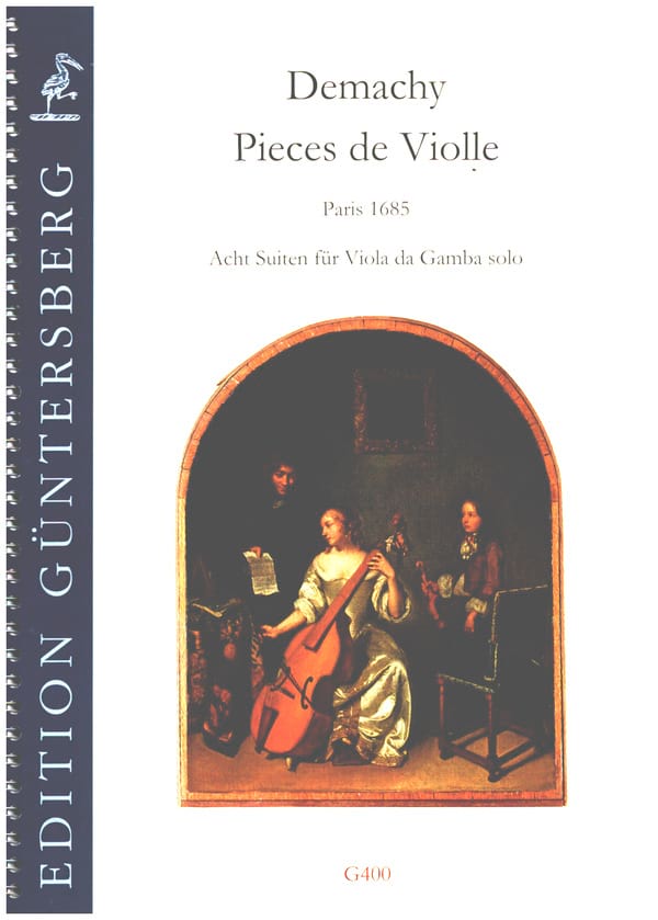 Pieces de Violle Demachy Partition Viole de gambe