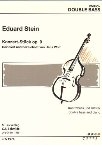 Konzert-Stück op.9 Eduard Stein Partition Contrebasse