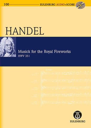 Musique pour les Feux d'Artifice Royaux - Conducteur + CD - HAENDEL