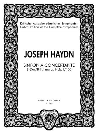 Symphonie Concertante B-Dur Hob. 1 : 105 - Partitur - HAYDN