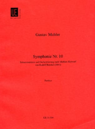 Symphonie Nr. 10 - Partitur MAHLER Partition Petit format