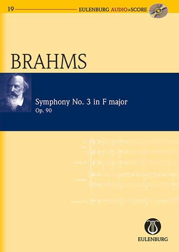 Symphonie N° 3 En Fa Majeur Op. 90 BRAHMS Partition Petit format