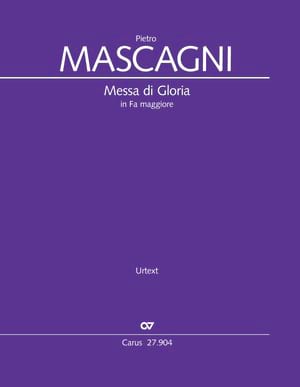 Messa di Gloria - Pietro Mascagni - Partition - Grand format