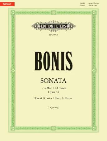 Sonate - Flûte et piano - Mel Bonis - Partition - Flûte traversière