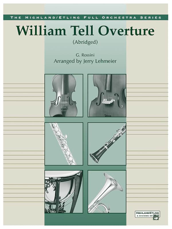 William Tell Overture ROSSINI Partition