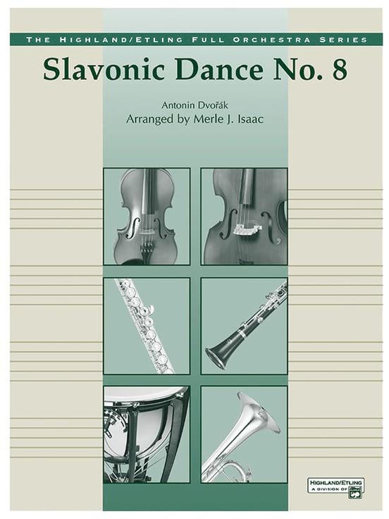 Slavonic Dance No. 8 - Antonin Dvorak - Partition