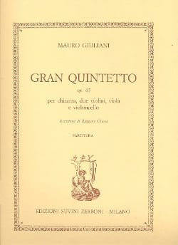 Gran Quintetto op. 65 - Partitura - Mauro Giuliani - Partition