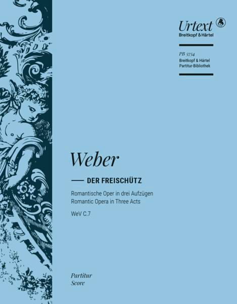 Le Freischütz - Conducteur Carl Maria von Weber Partition Grand format