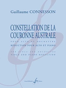 Constellation de la Couronne Australe CONNESSON Partition Alto