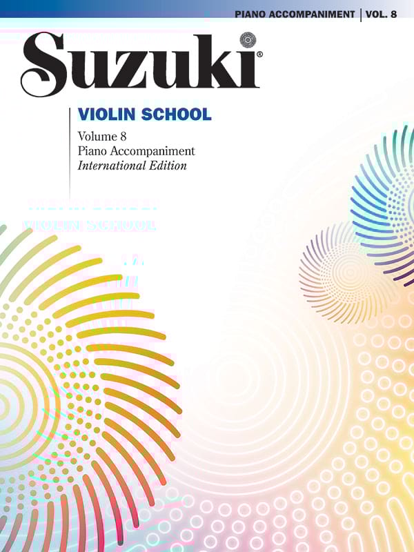 Suzuki Violin School Piano Acc 8 Rev Partition