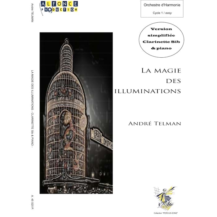 La magie des Illuminations - André Telman - Partition - Clarinette