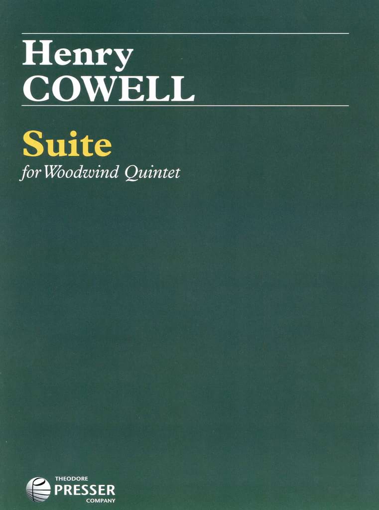 Suite Henry Cowell Partition Quintettes