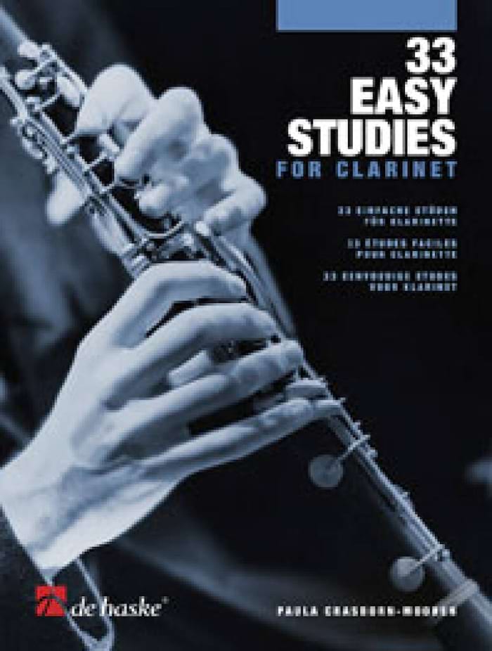 33 Easy Studies for Clarinet - Crasborn-Mooren Paula - Partition