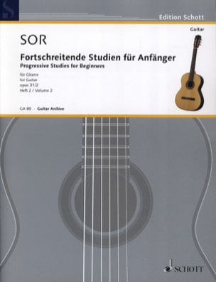 Forschreitende Studien für Anfänger op. 31 - Volume 2 - SOR