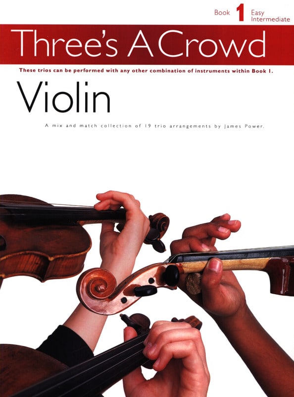 Three's a Crowd, Book 1 - Violon Trio Partition Violon