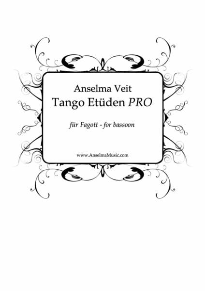 Tango Etüden PRO - Anselma Veit - Partition - Basson