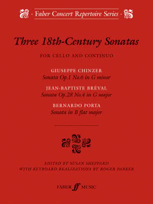 Three 18ème Century Sonatas Partition Violoncelle