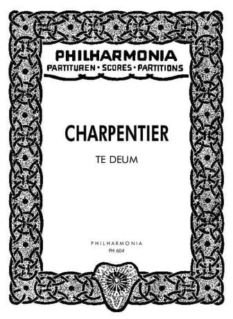 Te Deum - Partitur CHARPENTIER Partition Petit format