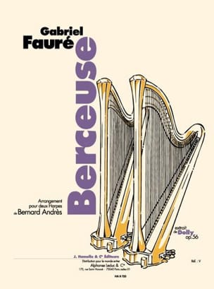 Berceuse Extrait de Dolly FAURÉ Partition Harpe