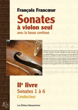 Sonates à violon seul avec la basse continue - 2e livre - 1e partie