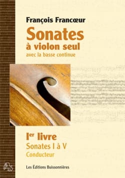 Sonates à violon seul avec la basse continue - 1er livre