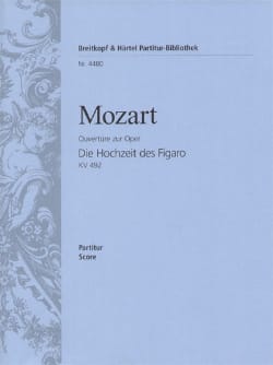 Noces de Figaro, Ouverture - KV492 MOZART Partition Grand format