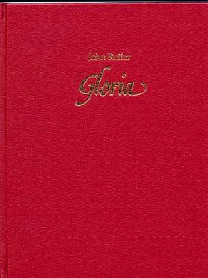 Gloria brass and organ - score RUTTER Partition Grand format