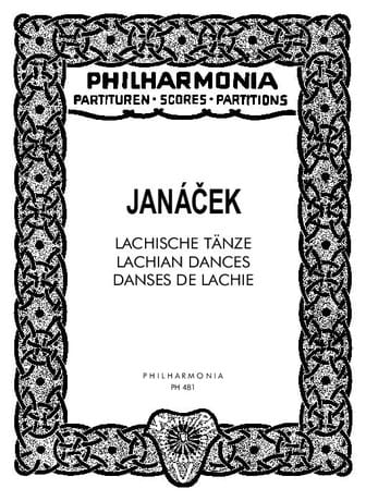 Lachische Tänze - Partitur JANACEK Partition Petit format