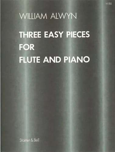 3 Easy Pieces - Flute William Alwyn Partition Flûte traversière