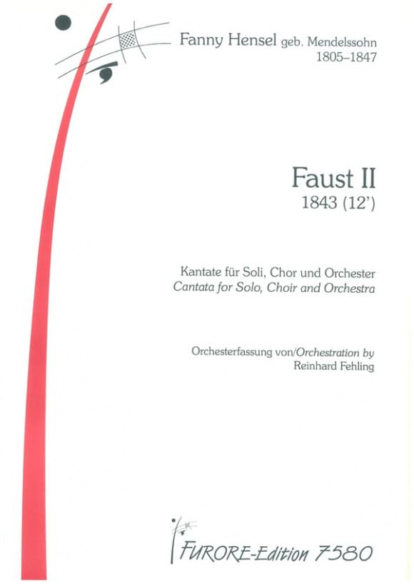 Faust II. Kantate Fanny Hensel-Mendelssohn Partition