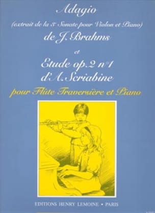 Adagio / Etude op. 2 n° 1 - Flûte piano