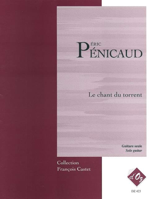 Le Chant du Torrent Eric Pénicaud Partition