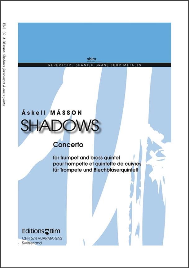 Shadows Askell Masson Partition Ensemble de cuivres