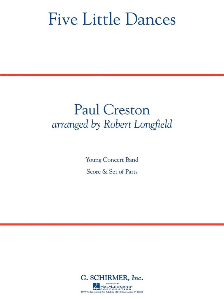 Five Little Dances - Creston Paul - Partition