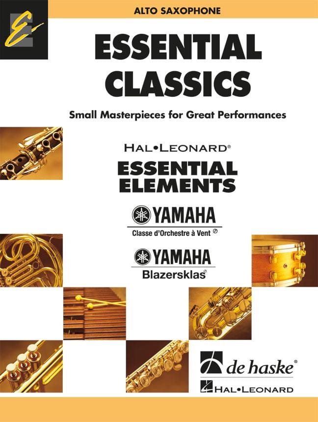 Essential Clasiccs - Saxo Alto Partition ENSEMBLES, BANDS