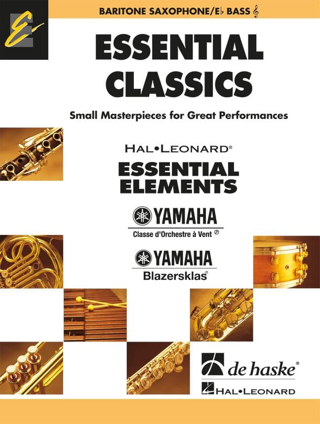 Essential Classics - Saxo Baryton / Eb Bass Sol - Partition