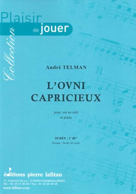 L'Ovni Capricieux André Telman Partition